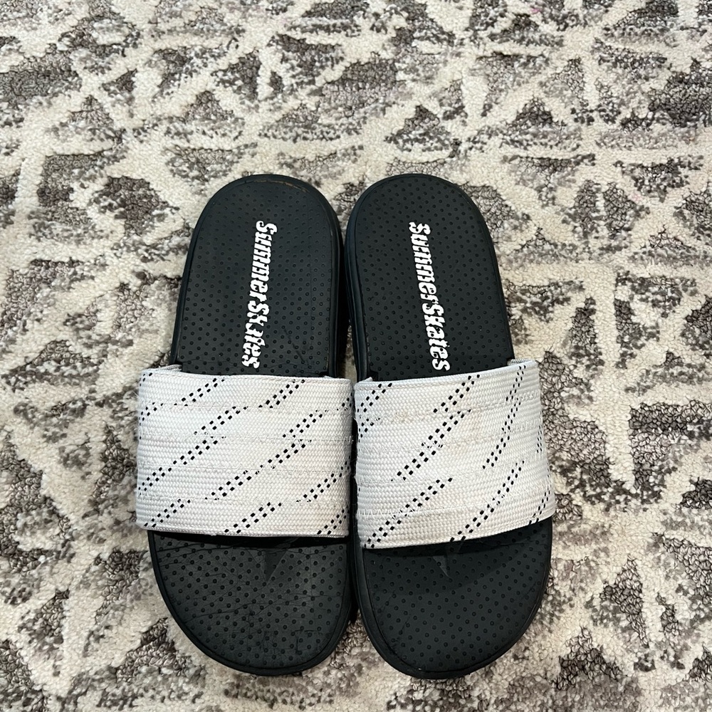 Summer Skates Hockey Lace Slides